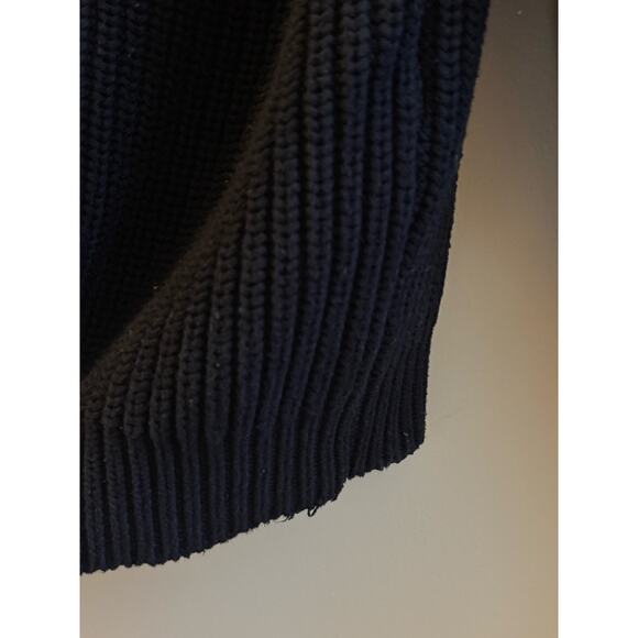 Tradlands Shelter Cotton Cardigan in Black - Picture 8 of 8